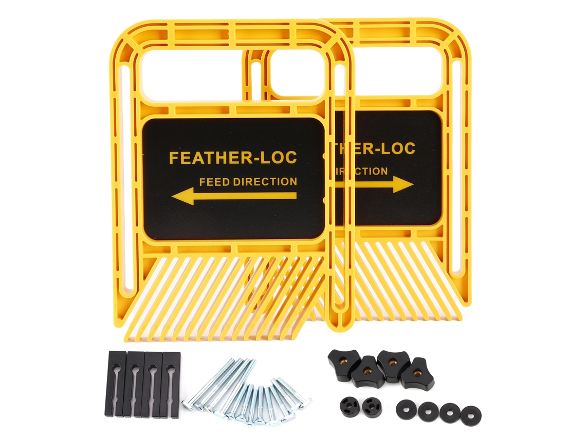 Conjunto de guias de corte para ferramentas de marcenaria, mesa de tupia e kit de ferragens para serras.