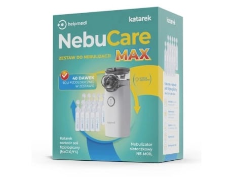 Helpmedi Nebulizador Katarek Nebucare Max Kit Completo Para Nebulização Duna
