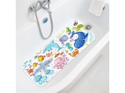 Tapete de Banho Antiderrapante Chuveiro Banheira para Bebês HENTEN HOME 100x40 Cm