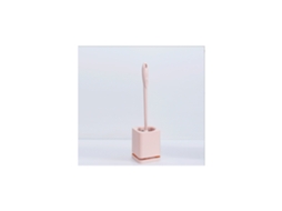 Conjunto de Escova Sanitária de Parede, Sem Ângulos Mortos, Rosa AQUAFORGE
