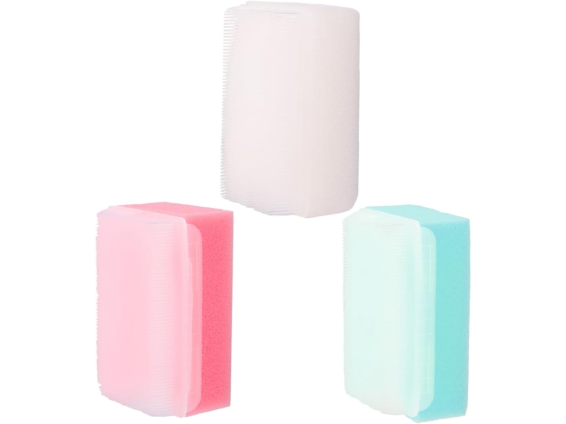 Conjunto De 3 Peças Beauvorty Escova Banho E Esfoliante Para Cabelo Massagem No