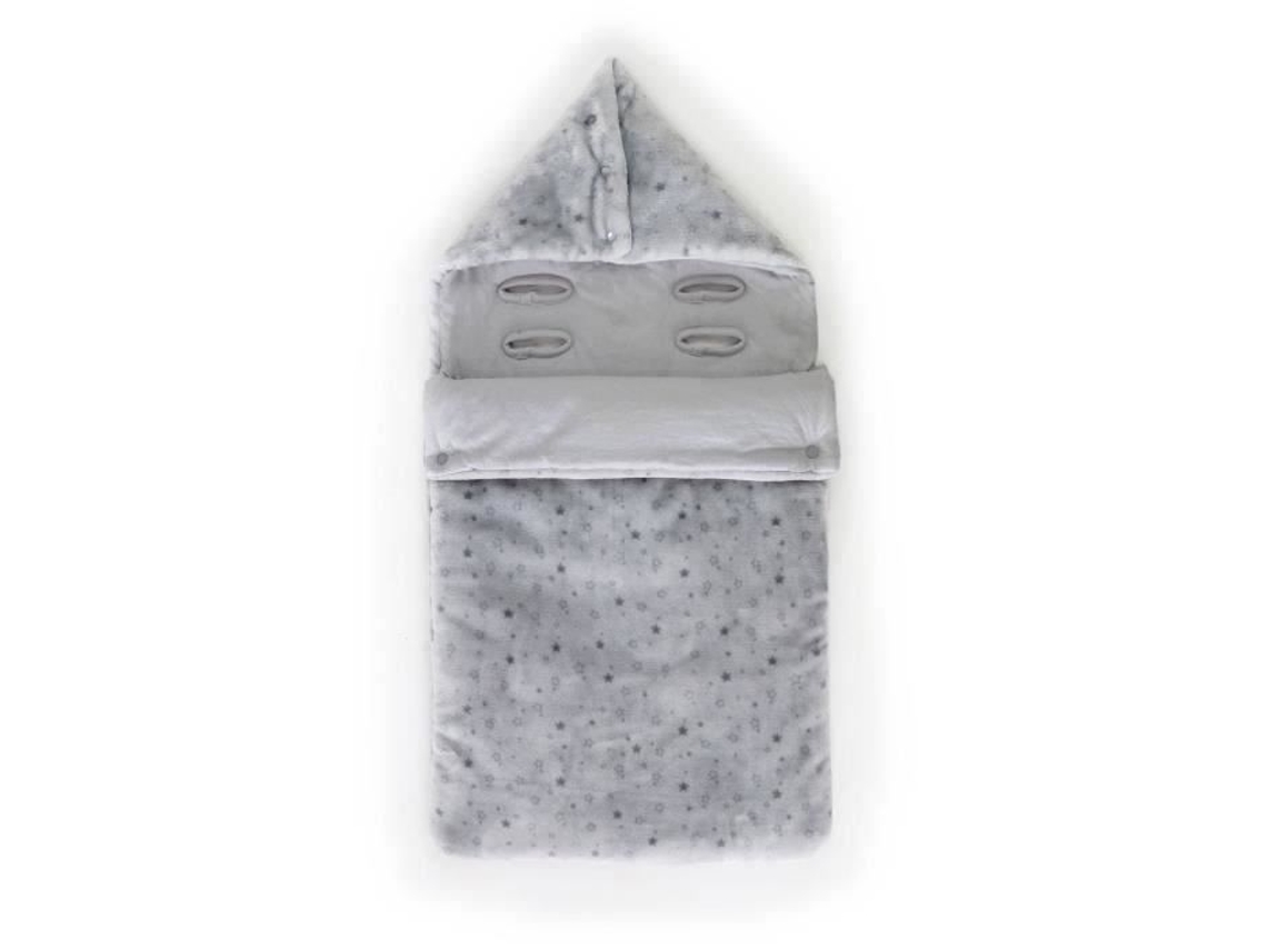 DOMIVA Ninho Anjo Interior - 80 cm - Estrelas cinzentas