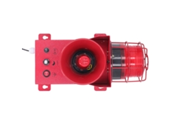 Alarme Industrial Sonoro E Luminoso Laxiscreed 60w, 130db Para Segurança E Alertas