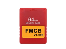 Cartão De Memória Portátil Para Jogos Com Disco Rígido Profissional V1.966 Fmcb 8/16/32/64 Mb Para Console De Jogos Branco Ly Ebike