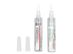 Tinta de máscara de solda curável por UV Preta E Green para reparo eletrônico, capacidade de 10 cc.