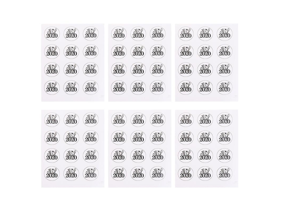 Etiqueta Da Selagem Da Graduação 240Pcs ALLINLESS