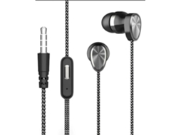 Fones De Ouvido Intra Auriculares Com Fio, Fones De Ouvido Esportivos Com Cancelamento Ruído 3, 5mm, Para Jogos E Música