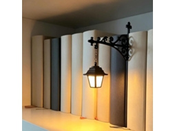 Lanterna Decorativa Para Biblioteca, Iluminação Decorativa Para Prateleira, Luminária De Leitura Para Amantes Livros