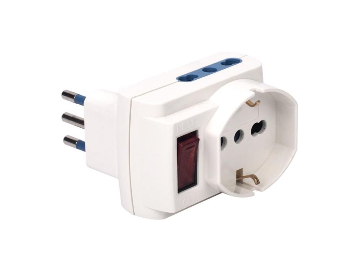 Adaptadores De Tomada Poly Pool Pp2386 Branco