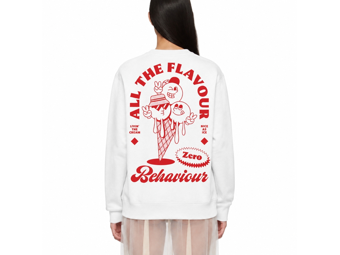 Moletom Rockinstone All The Flavor com design exclusivo de designer.