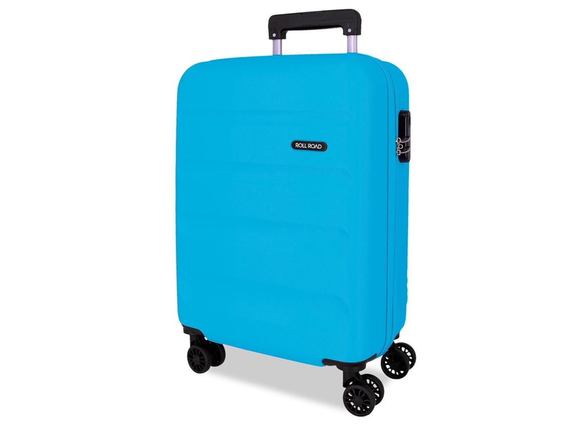 Mala de Cabine ROLL ROAD Flex Azul Turquesa (38x55x20cm - 35L)