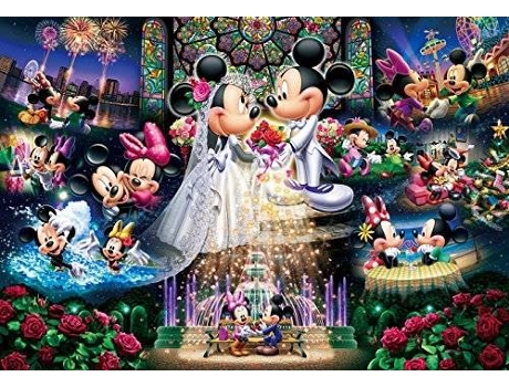 Puzzle TENYO Disney Eternal Oath Wedding Dream (Idade Mínima: 3 anos - 2000 peças)