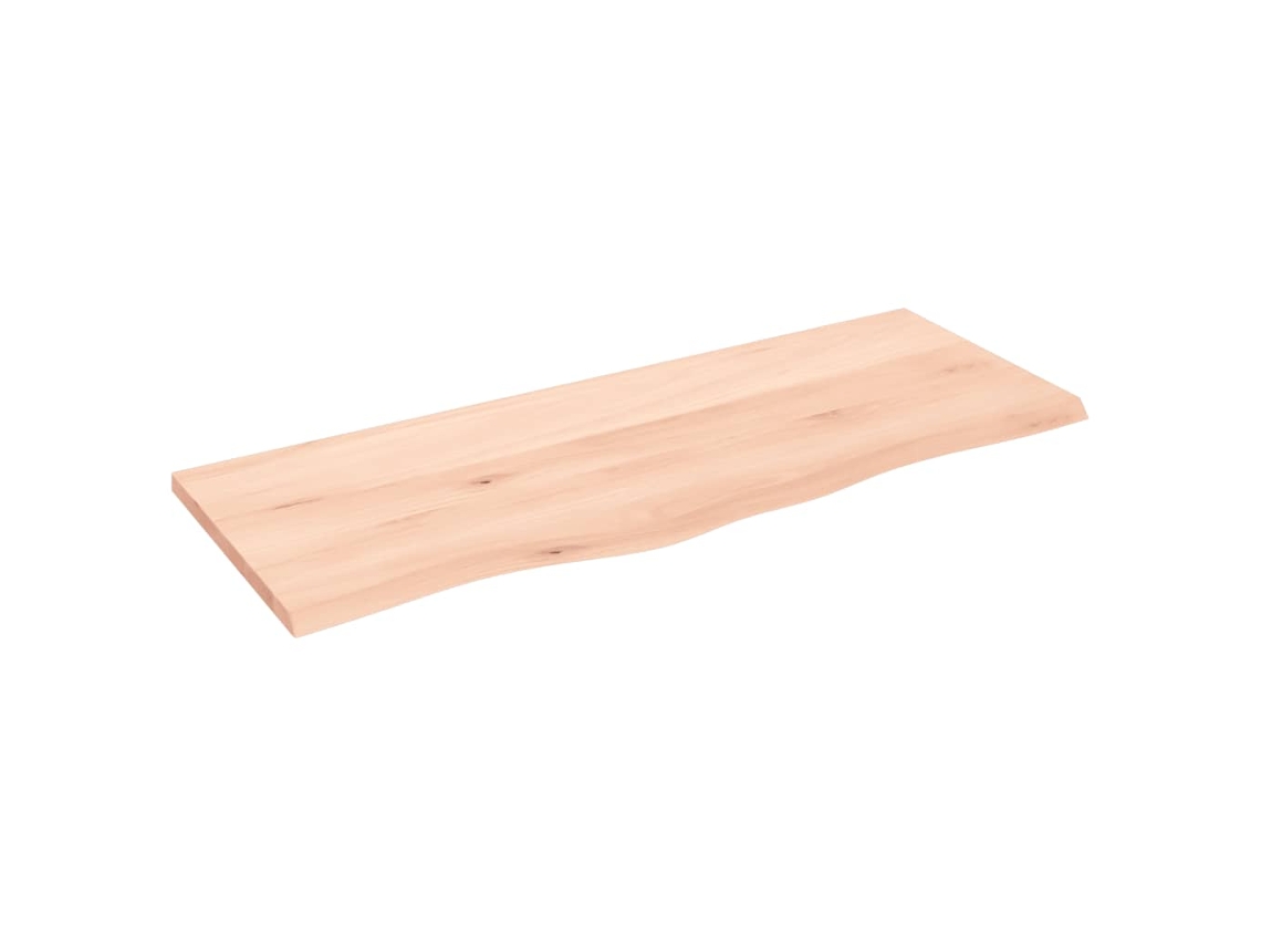 Bathroom Countertop, Bathroom Countertops Vidaxl Marrom Madeira De Carvalho (100 X 40 X 2 Cm)