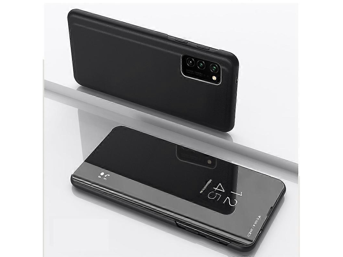Capa De Couro Espelhado Com Suporte Para Samsung Galaxy A52 5g/4g (roxa)