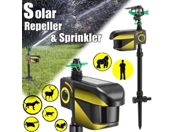 Painel Solar SS 33 Irrigador Automático de Grama, Detecção de Movimento, Repelente de Animais para Jardim