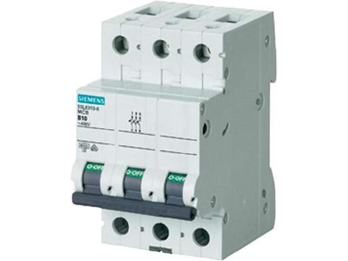 Disjuntor tripolar, C 25 A Siemens (5sl6325 7)