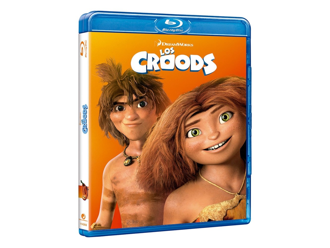 The Croods / Los Croods )Blu Ray)