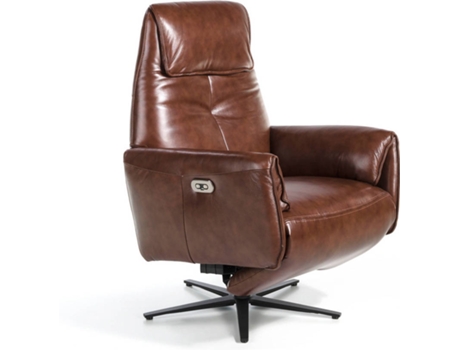 Poltrona ANGEL CERDÁ S.L. 5056 (Preto - Madeira, Poliuretano - 79 x 83/163 x 108 cm)
