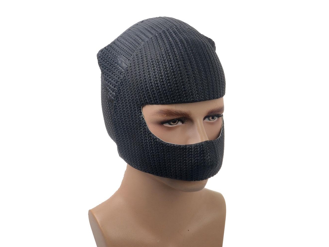 Laxiscreed Máscara Facial De Couro Pu Para Cosplay Halloween E Festas De Máscaras