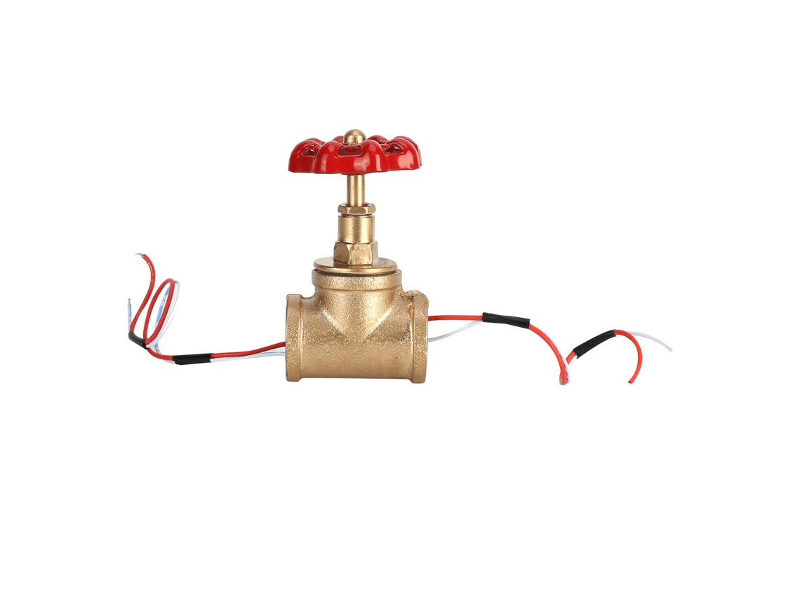 Primerox interruptor de Lâmpada Industrial Steampunk Válvula Stop 3/4 Polegada Ferro Vermelho