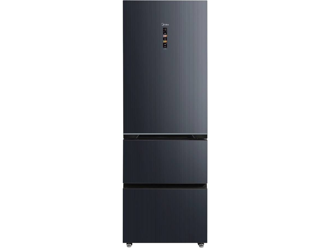 Frigorífico Combinado MIDEA MDRB542BIE70 (No Frost - 191 cm - 393 L - Cinzento)