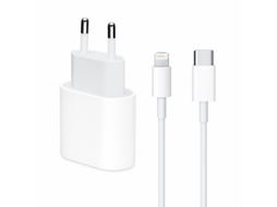 Carregador Usb Type-c 20w Com Cabo Type-c Para Lightning Zm826 Para Iphone Skyhe Zm826 Branco