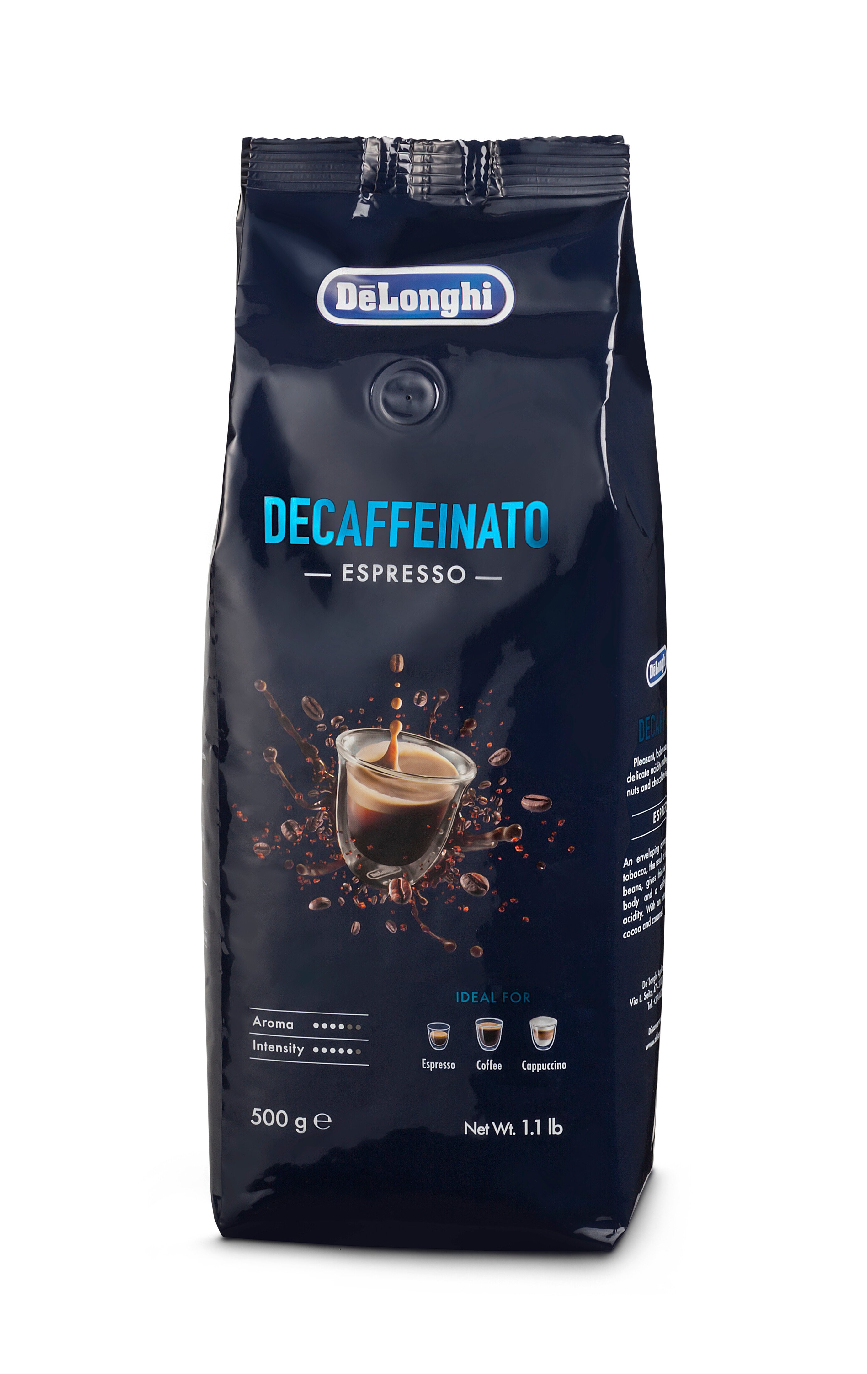 Descafeinado em Grão DELONGHI 500G
