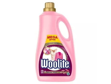 Desodorizante Textil Woolite Delicado 3,6 L Proteção Das Fibras Limpeza Suave