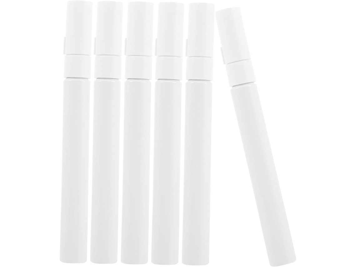 Conjunto De 6 Canetas Marcadoras Recarregáveis, Tubos De Tinta Vazios