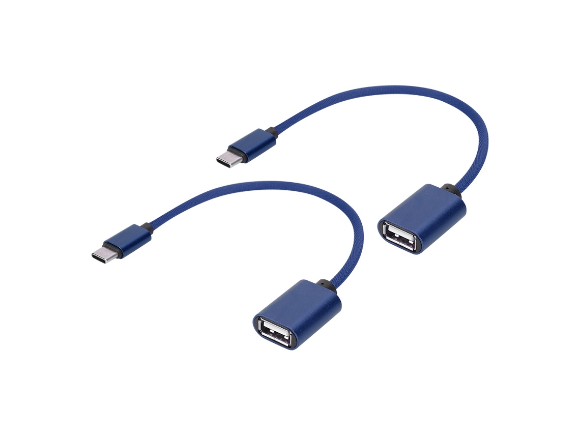 Cabo Adaptador EOOCOO, Type C para USB, leitor de cartão