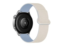Pulseira De Relógio Em Silicone Magnético Macio Com Estampa De Madeira Cloud Wood E Fecho Reverso.