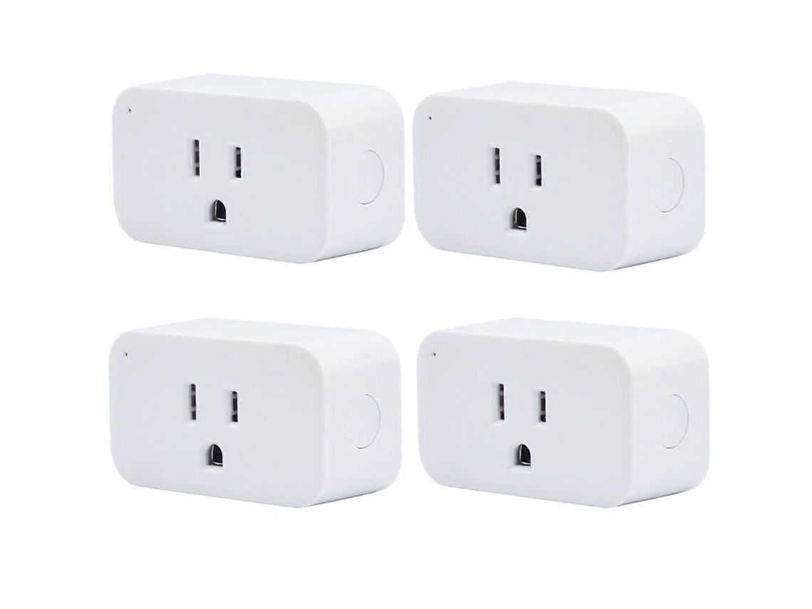 Kit Com 4 Tomadas Inteligentes , 15a Com Função Timer, Zigbee Nostalgia88 (novo Modelo 2025)