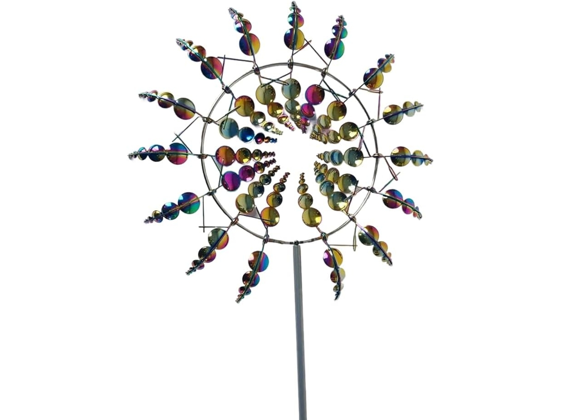 Cataventos Metálicos Mágicos, Cataventos Ornamentais, Cataventos De Jardim, Para Jardim, Terraço, Gr Gokoco