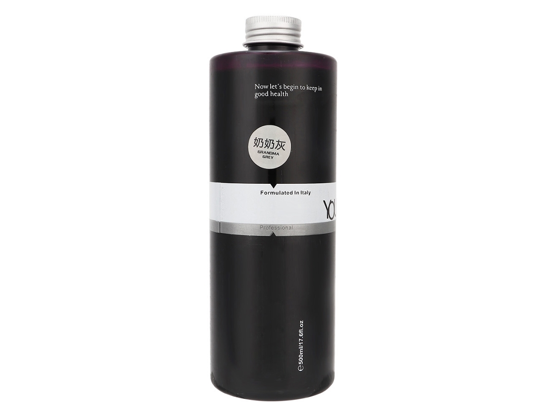 2026 Creme de Tintura Temporária 500ml Ferramenta Diy de Colorização Salão de Beleza Hair Care Cinza
