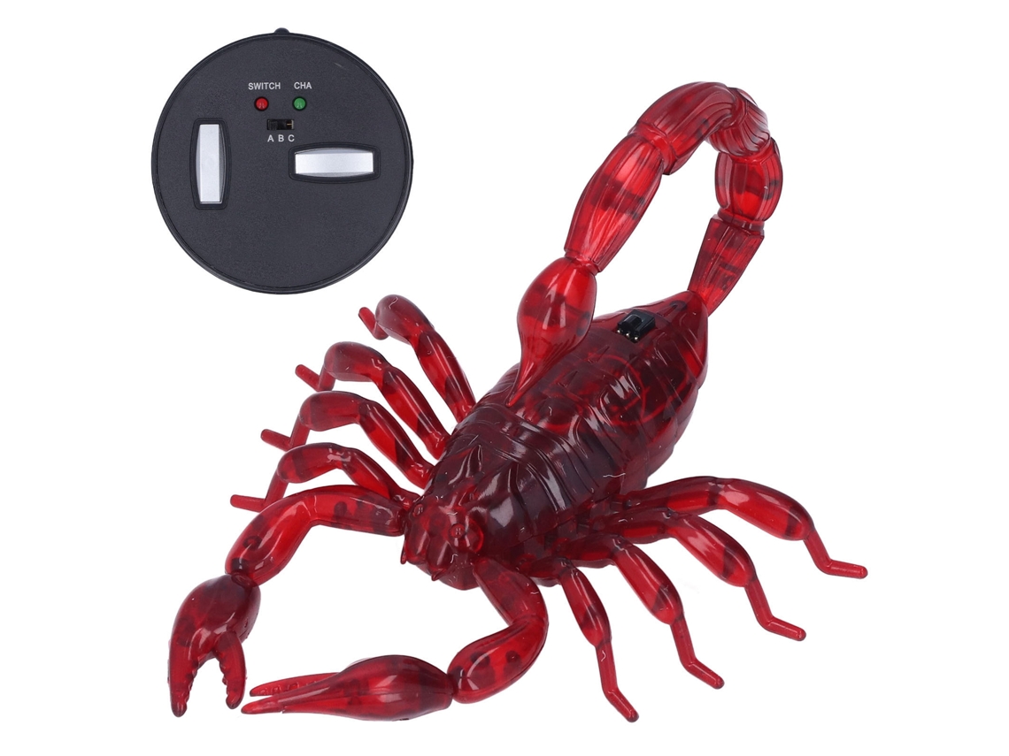 Ats alacrán Control Remoto Realista Simulación Alta Juguete Truco Rc para Halloween