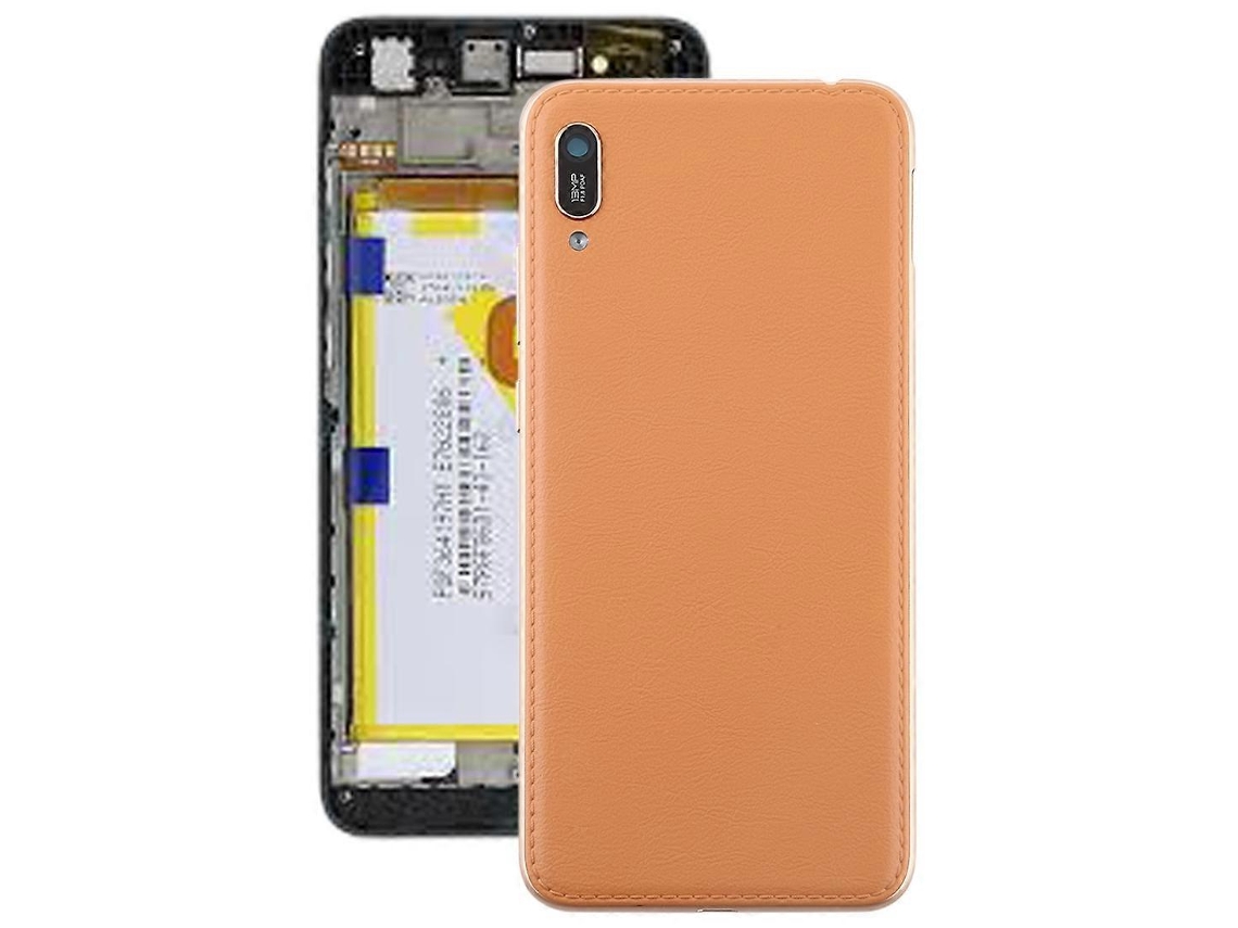 Tampa Traseira Da Bateria Com Lente Da Câmera E Botões Laterais Para Huawei Enjoy 9e