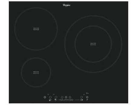 Placa de Indução WHIRLPOOL ACM 865/BA (Elétrica - 58 cm - Preto) — Elétrica | Largura: 58 cm