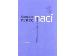 Livro Naci de Georges Perec (Espanhol)