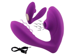 Massageador Vibrador Portátil Para Mulher, Estimulador Clitóris E Vaginal, Brinquedo Sexual Invisível