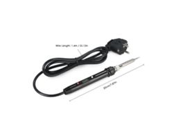 Laxiscreed Ferro De Soldar Profissional 80w Com Display Digital E Controle De Temperatura