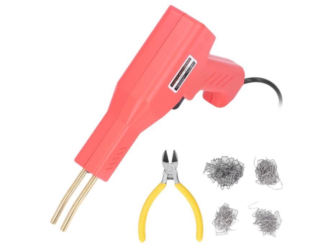 Kit de Grampeador a Quente Soldador de Plástico Lia Kit de Reparo de Pára-Choques Máquina de Solda de Plástico FDIT