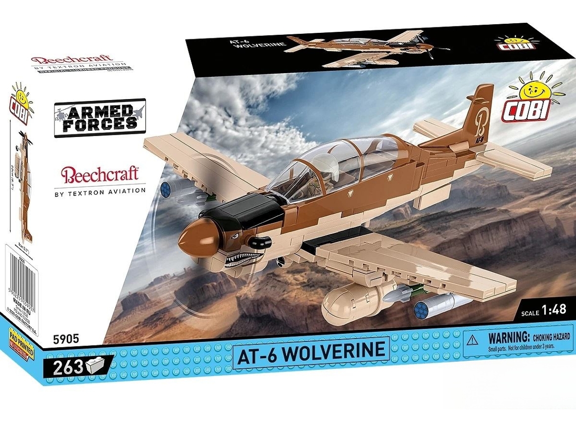 Cobi Armed Forces 5905 At-6 Wolverine Beechcraft262 5905