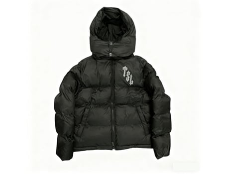 Kispo Unissexo Trapstar Capuz Bordado Winter Algodão Preto (l)