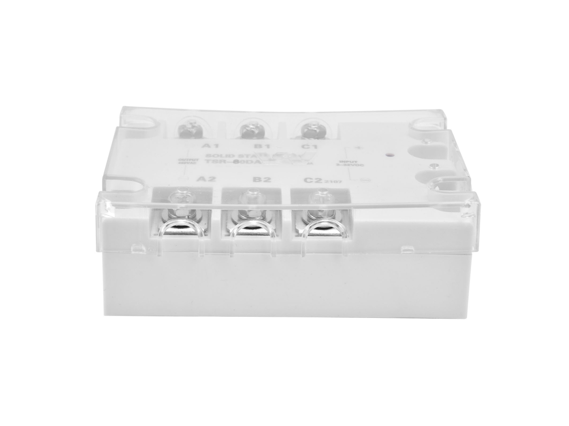 Relé De Estado Sólido Trifásico (controle Aprimorado, Carga Para Controle Automático)