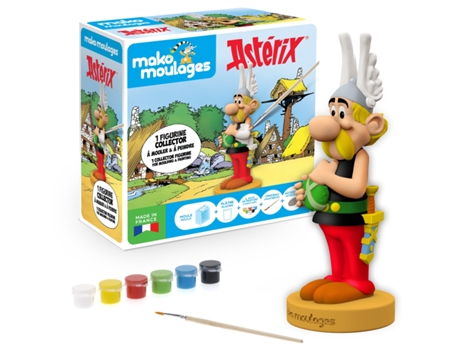 Jogo Criativo MAKO CRÉATIONS Asterix Collector Molding Box (Idade Mínima Recomendada: 4 anos)