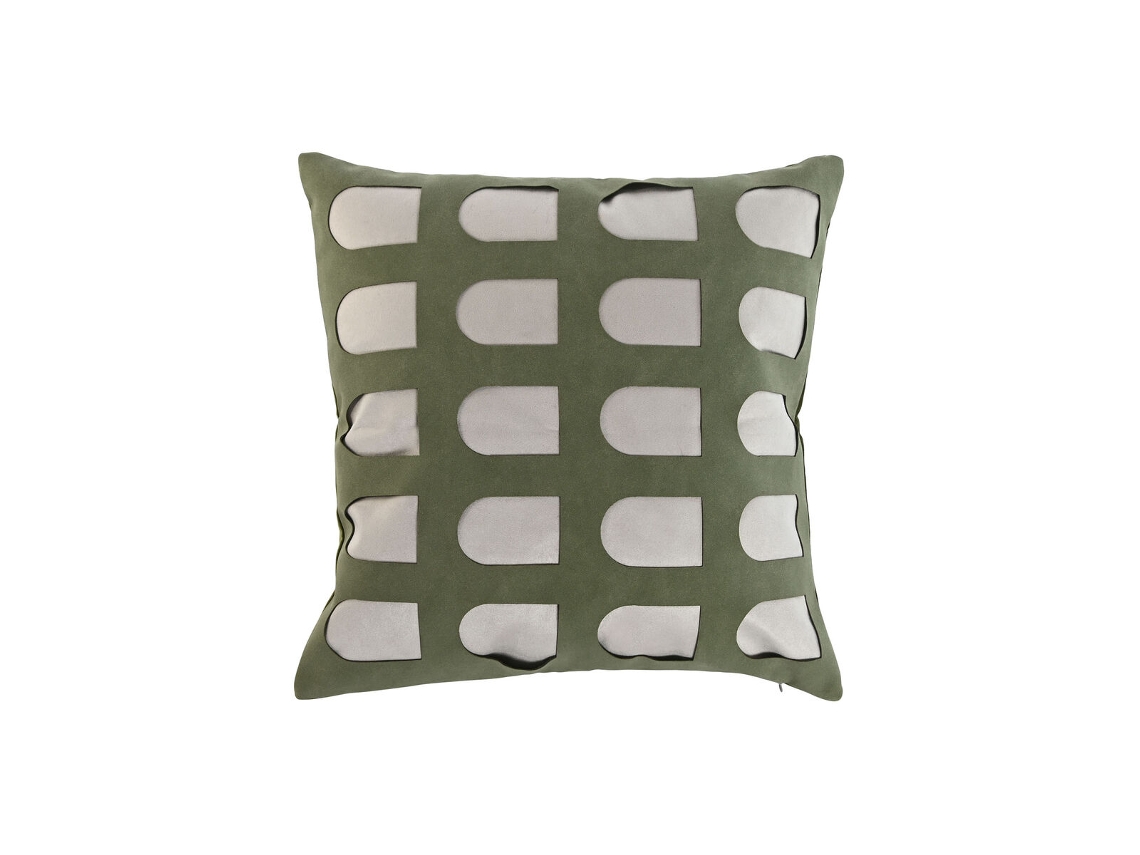 Almofada HOME ESPRIT Branco Verde 45 X 10 X 45 Cm