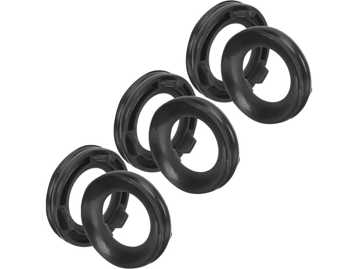 Base De Plástico Preto Galpada Para Bolas Cristal, Formato De Abóbora, Estilo Antigo, Suporte Estável Que Evita