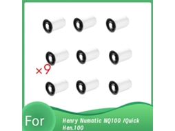 Conjunto De 9 Sacos De Pó Para Aspirador Henry Nq100 / Quick Hen.100