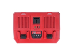 Carregador Rápido De Bateria M18 Lithium Com Duas Slots – Laxiscreed Para Inversor De 220w