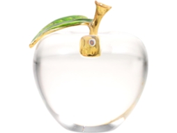 Maçã De Cristal Decorativa, Enfeite De Mesa De Cristal